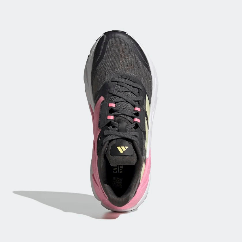 Women's Adistar CS Running Shoes - Grey Five/Almost Yellow/Beam Pink | Lightweight Cushioned Sneakers for Women | Perfect for Jogging, Gym Workouts & Daily Walking