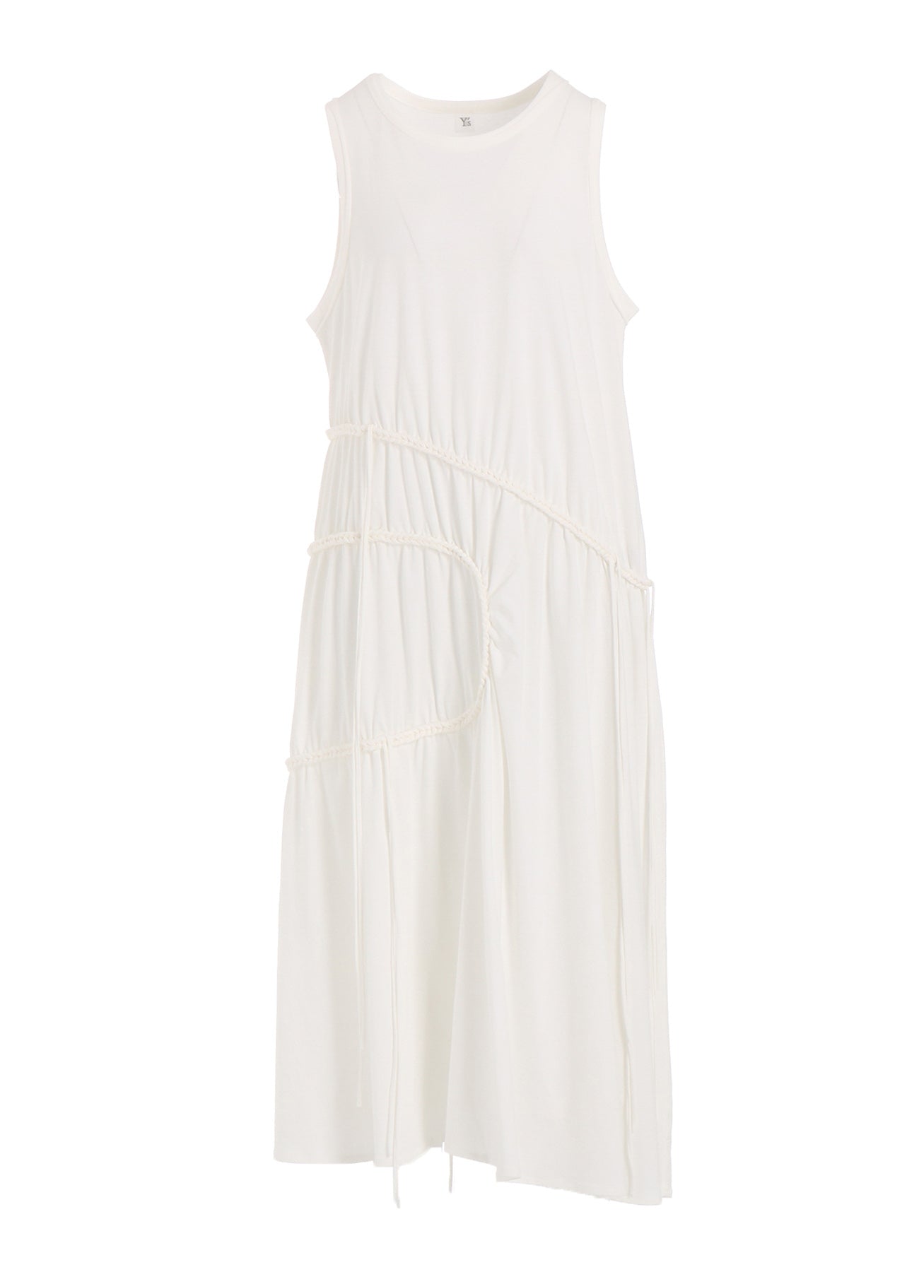 Soft Cotton Jersey Chain Stitch Sleeveless Dress for Women - Casual Summer Dress for Beach, Vacation & Everyday Wear