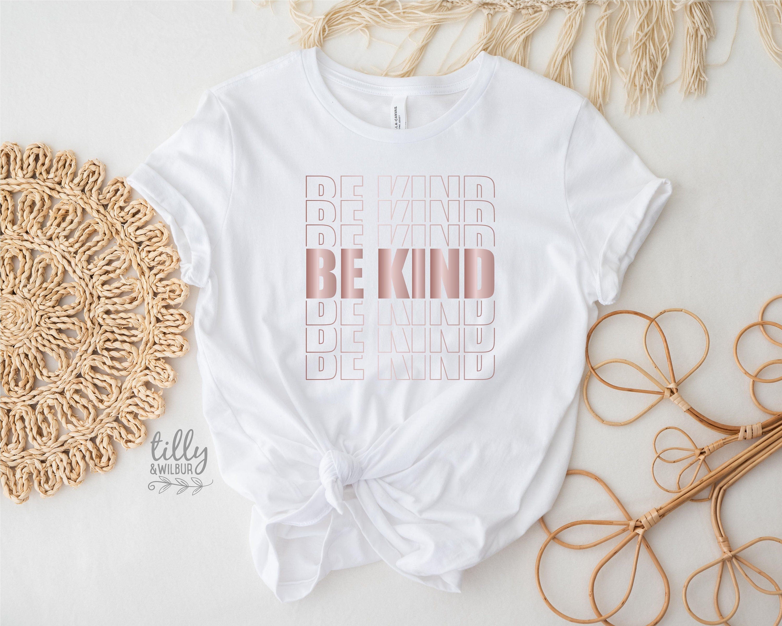 Be Kind Women's T-Shirt - Soft Cotton Comfort Fit Tee for Everyday Wear | Casual Outfits, Work, and Weekend Style