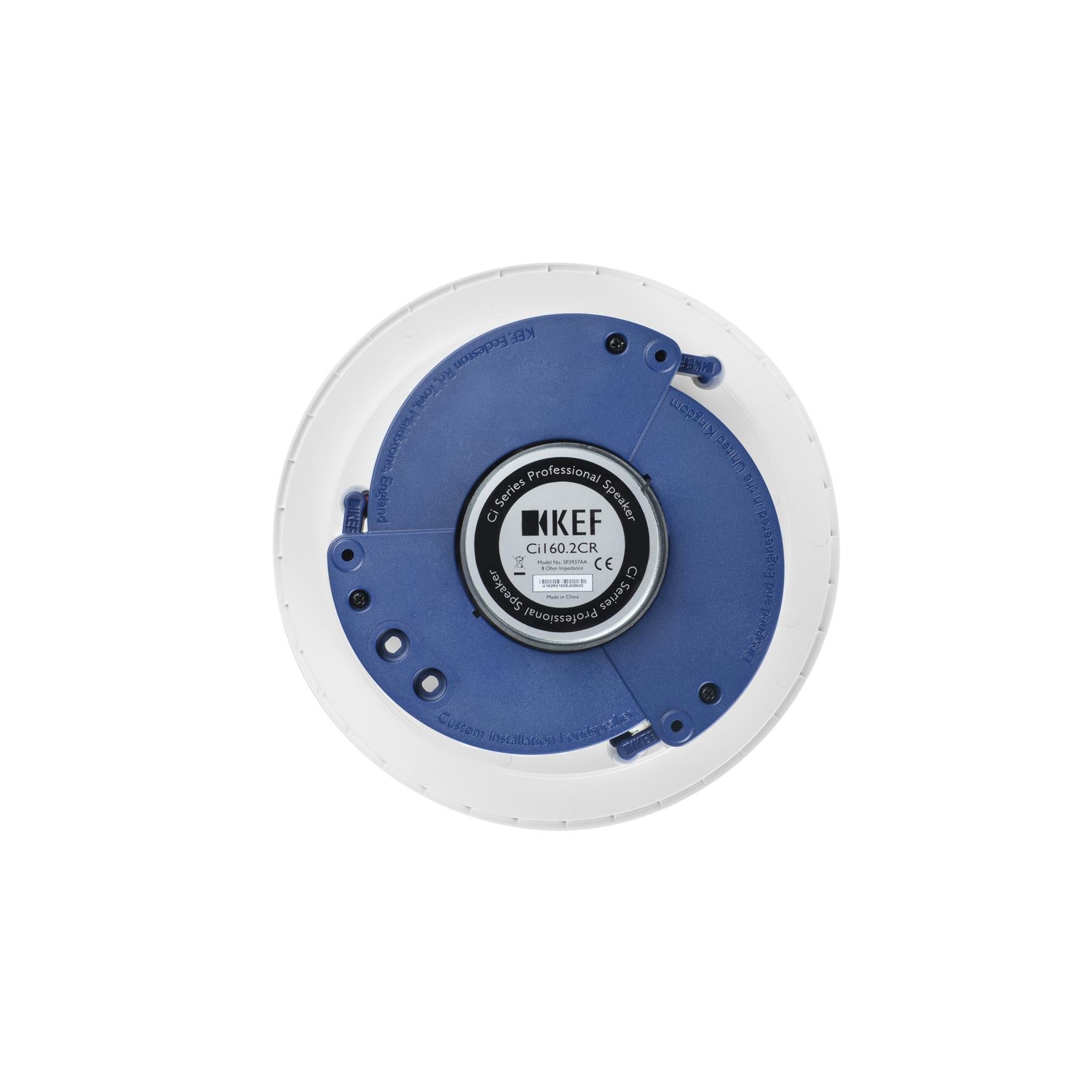 KEF Ci160.2CR In-Ceiling Speaker - High Performance C Series for Home Theater & Surround Sound | Perfect for Living Room, Bedroom & Office Audio Systems
