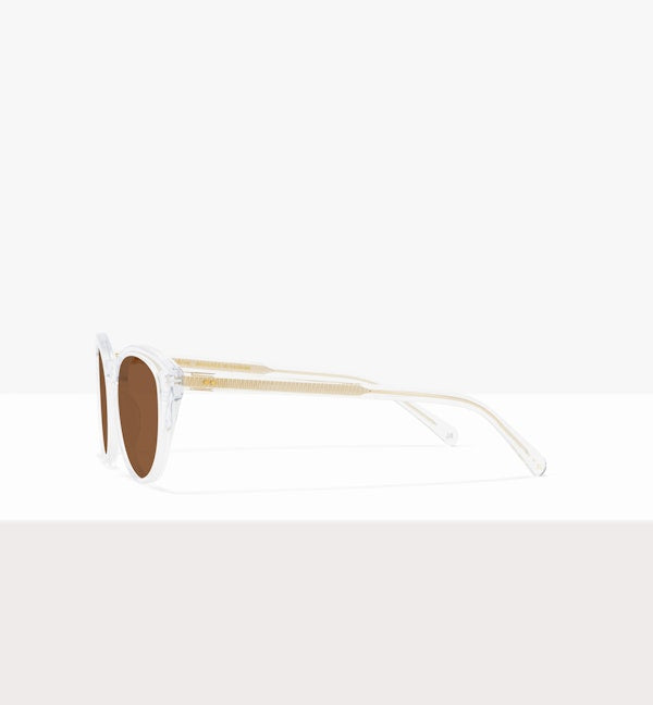 Selkie Sunglasses for Women & Men - UV400 Protection Polarized Sunglasses - Fashionable Retro Round Frame Shades for Outdoor, Beach, Driving & Travel