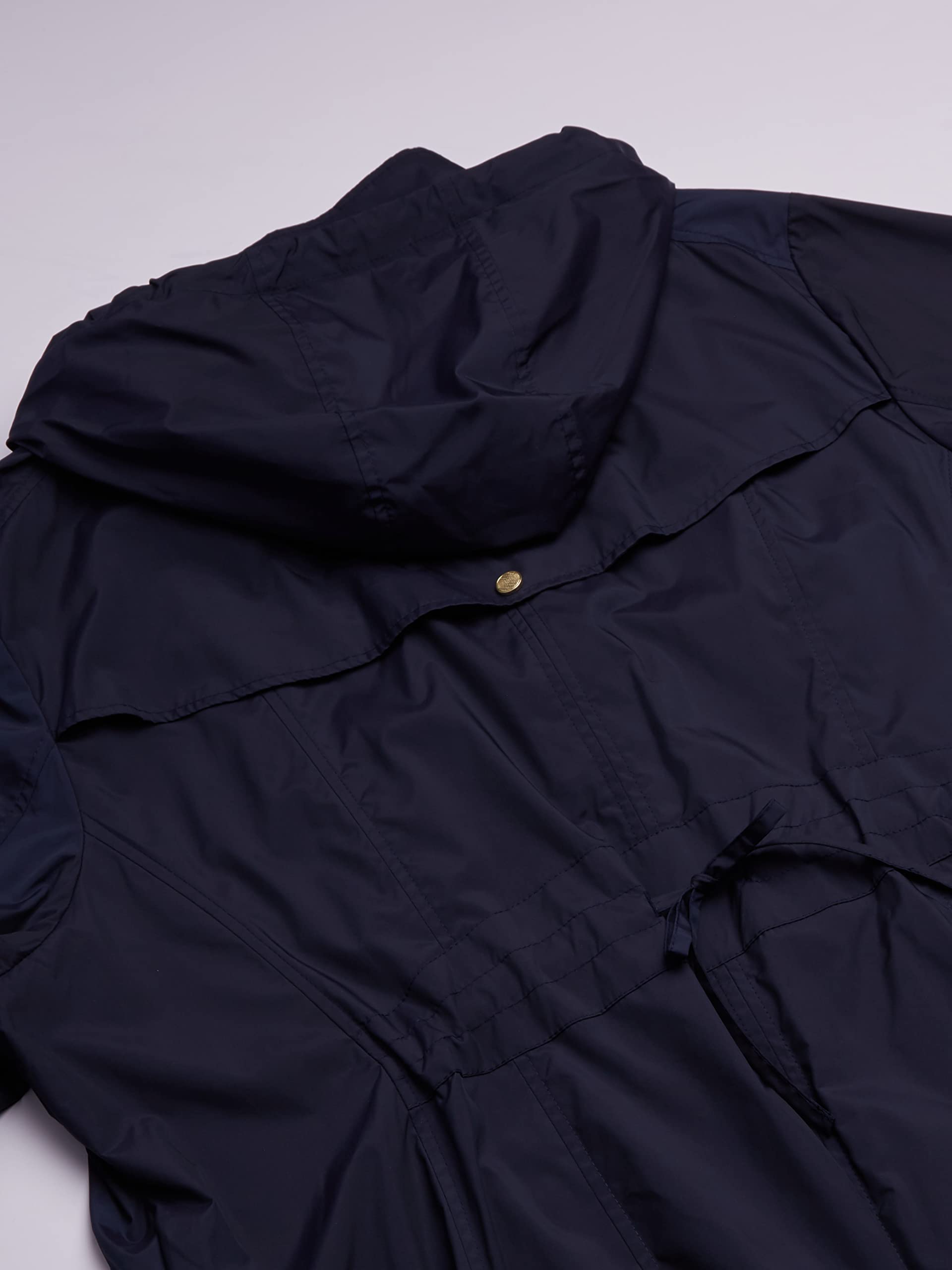 Cole Haan Women's Lightweight Waterproof Packable Rain Jacket – Windproof Travel Coat for Commuting, Hiking & Outdoor Adventures
