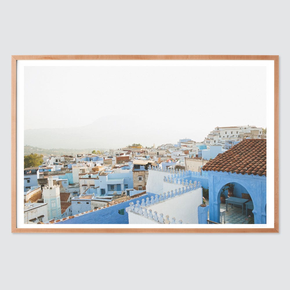 Blue City Fine Art Prints - High-Quality Wall Decor for Home & Office | Perfect for Living Room, Bedroom & Gallery