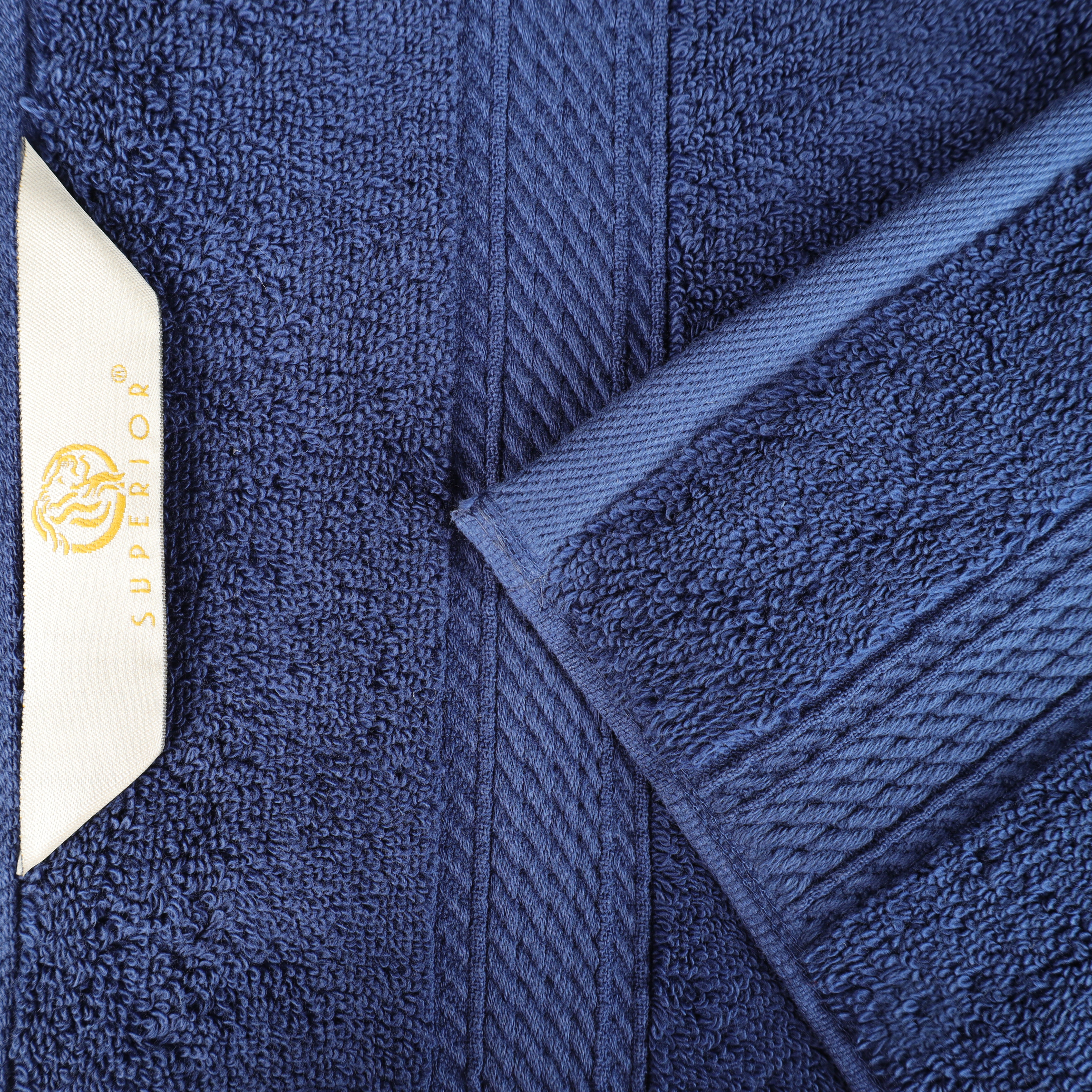 Premium 4-Piece Egyptian Cotton Bath Towel Set - Ultra Soft, Heavyweight & Plush Pile for Spa-Like Luxury at Home | Perfect for Bath, Beach & Guest Use