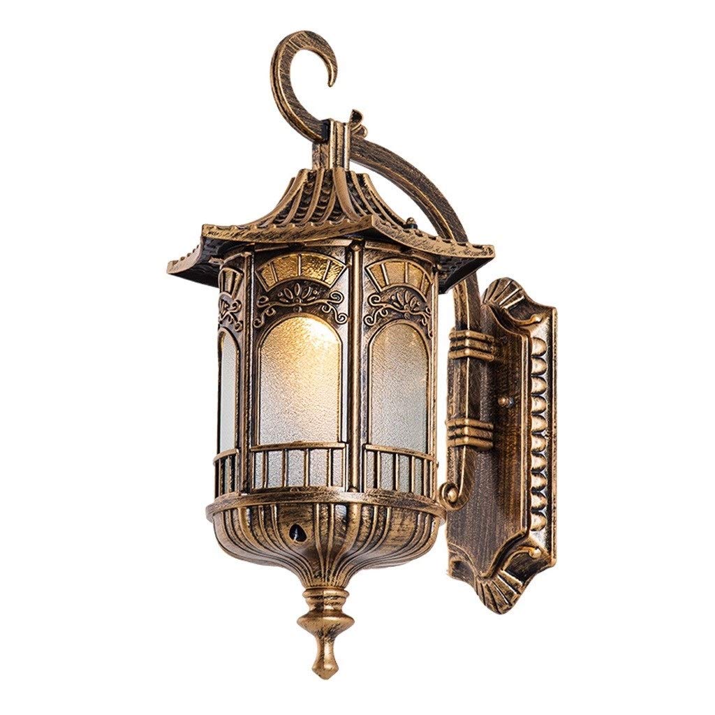 Vintage Waterproof Outdoor Wall Light - Durable Exterior Sconce for Balcony, Garden & Gate - Weatherproof LED Lighting for Patio, Porch & Entryway