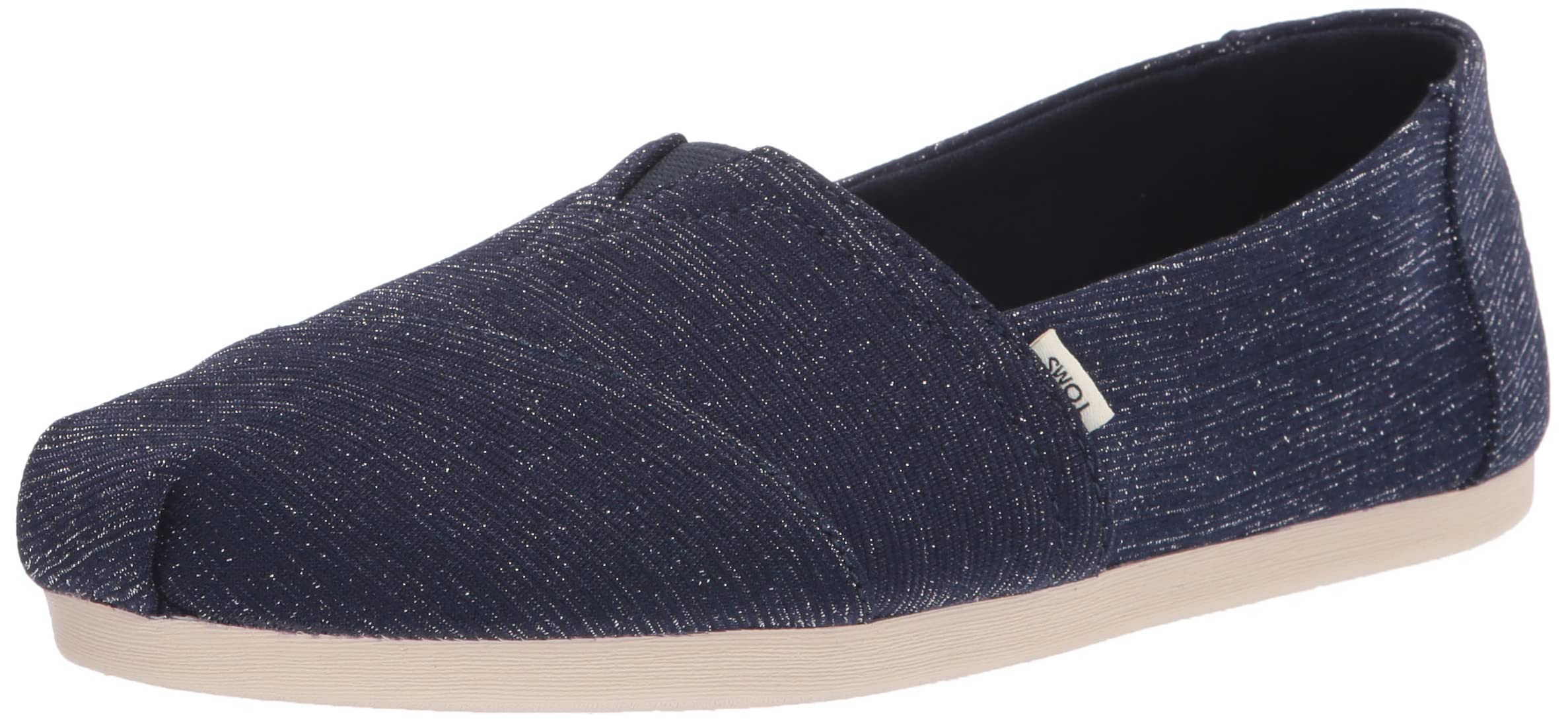 TOMS Women's Alpargata Slip-On Comfortable Casual Shoes - Perfect for Beach, Travel & Everyday Wear