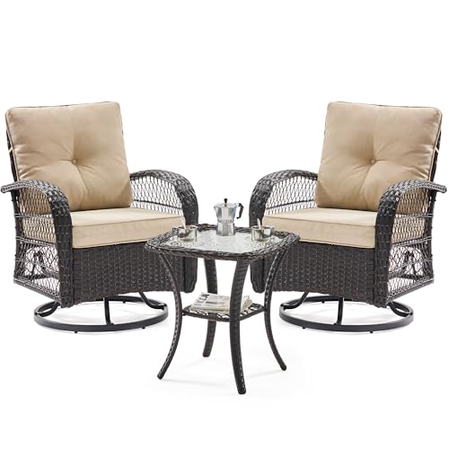 Khaki/Brown Rattan