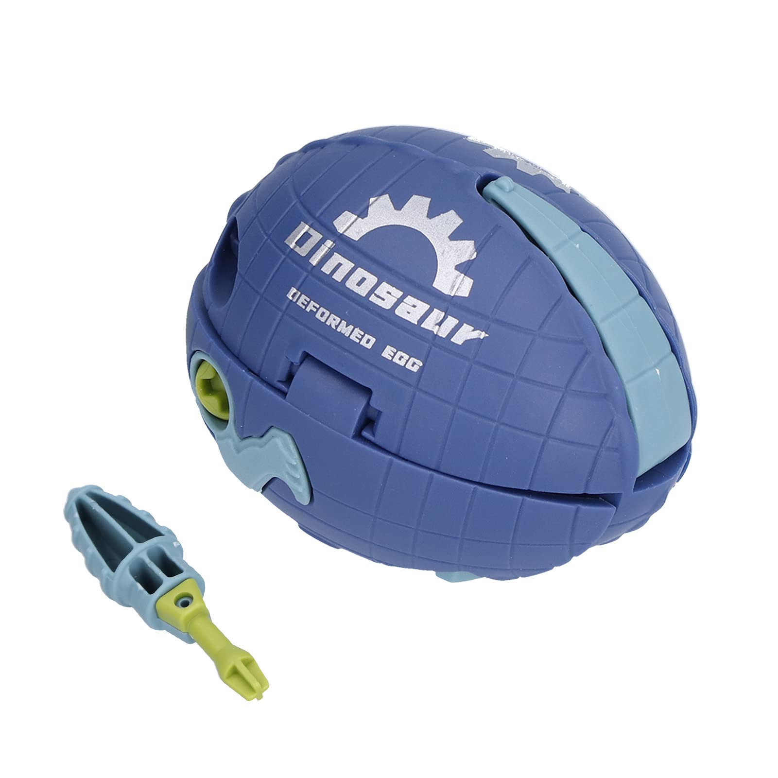 WNSC DIY Dinosaur Egg Toy Kit - Blue ABS Plastic Dinosaur Assembly Set for Kids, STEM Educational Building Toy to Boost Creativity - Perfect for Birthday Gifts & Classroom Learning Activities