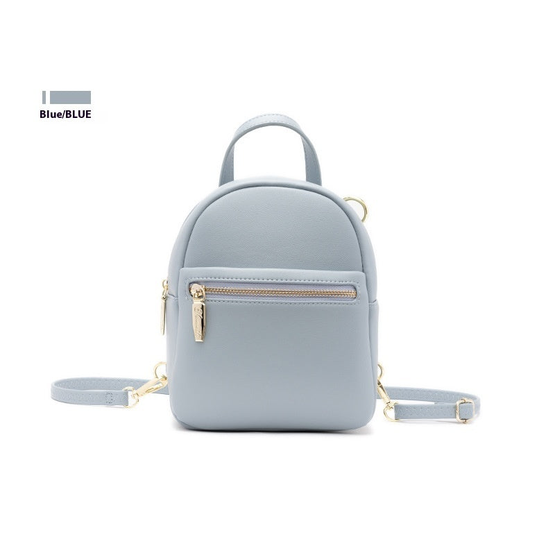 Vegan Leather Mini Backpack for Women - Large Capacity Lightweight Travel Daypack, Waterproof Crossbody Bag for Work, School, Gym & Outdoor Activities
