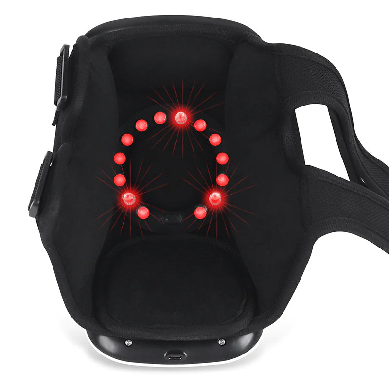 KneeRelief Pro Massager - Electric Knee Pain Relief & Therapy for Arthritis, Joint Pain - Portable Heating Pad for Home, Office & Travel Use