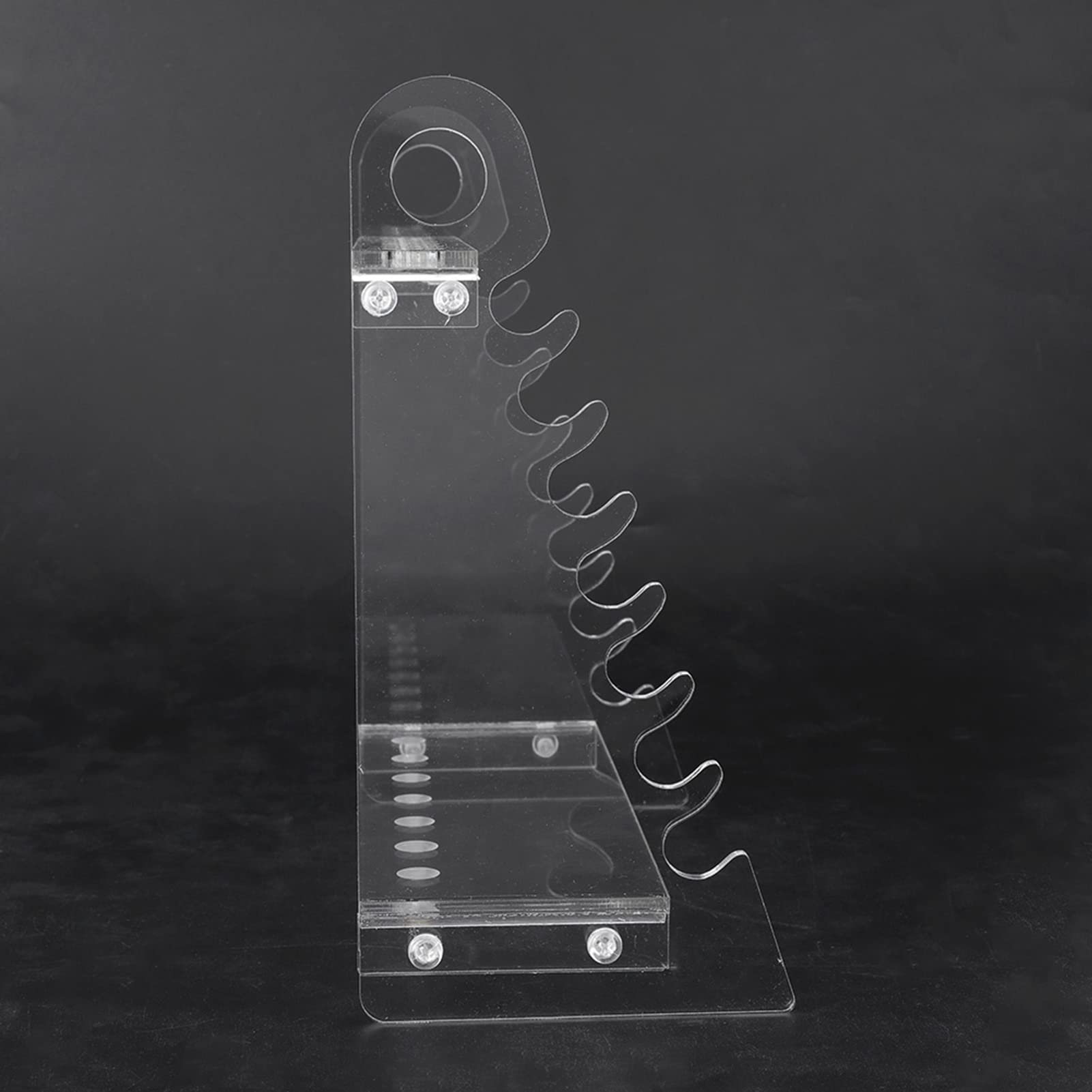 **Trapezoid Ladder-Shaped Pipette Rack Stand - 1.5cm Hole Diameter for Glass Pipettes - Lab Equipment Organizer for Chemistry & Biology Experiments**    (If the original title contains Chinese, it would be translated to English. The optimized version improves keyword relevance, readability, and includes a usage scenario for better SEO.)