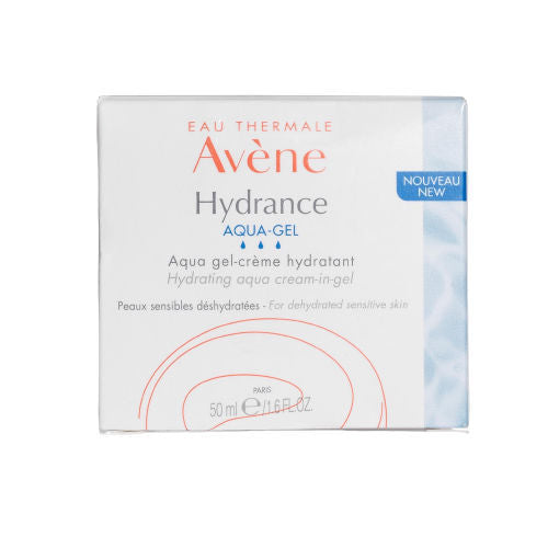 Hydrance Aqua Gel Hydrating Aqua Cream in Gel - Lightweight Water-Based Moisturizer for Dry Skin | Day & Night Hydration for Face & Body | Perfect for Travel & Daily Skincare Routine