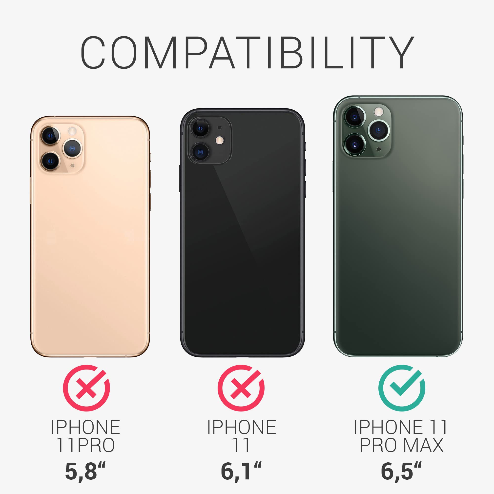 kwmobile Shockproof TPU Silicone Case for Apple iPhone 11 Pro Max - Soft Grip Protective Phone Cover in Summer Orange | Perfect for Outdoor Activities, Travel & Daily Use
