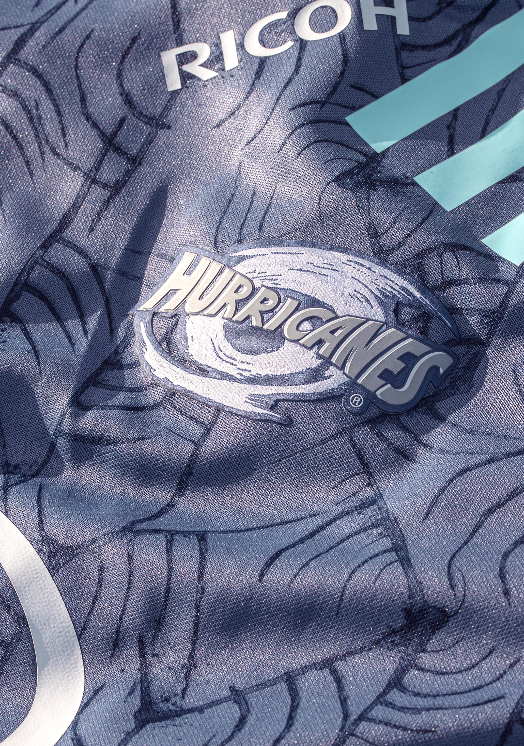 Adidas Men's Hurricanes Super Rugby Primeblue Away Jersey - Breathable Performance Rugby Shirt for Training & Matches - Eco-Friendly Recycled Material - Perfect for Fans & Players