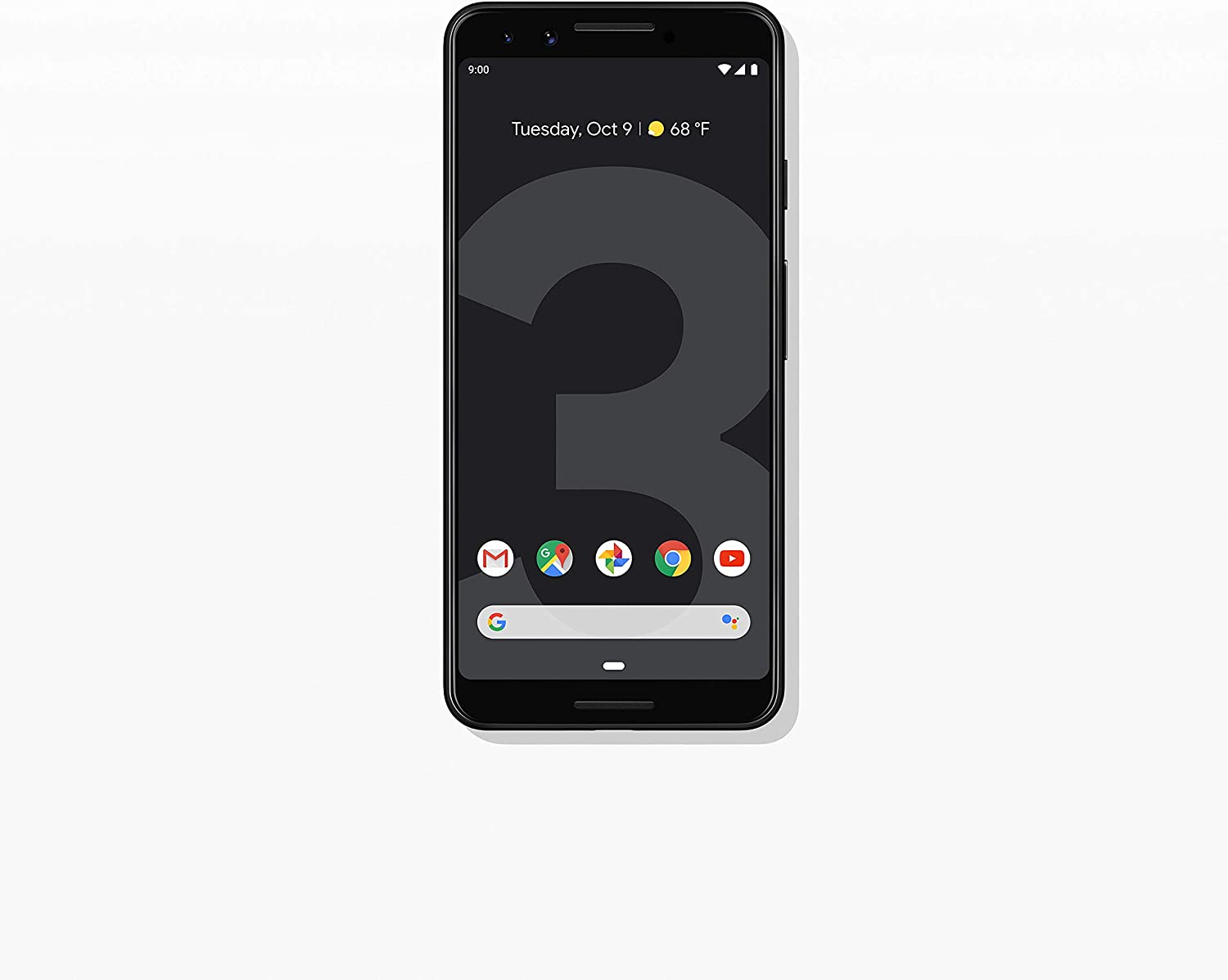 Google Pixel 3 Unlocked Smartphone - 128GB Storage - Just Black Color | Perfect for Travel, Photography & Business Use