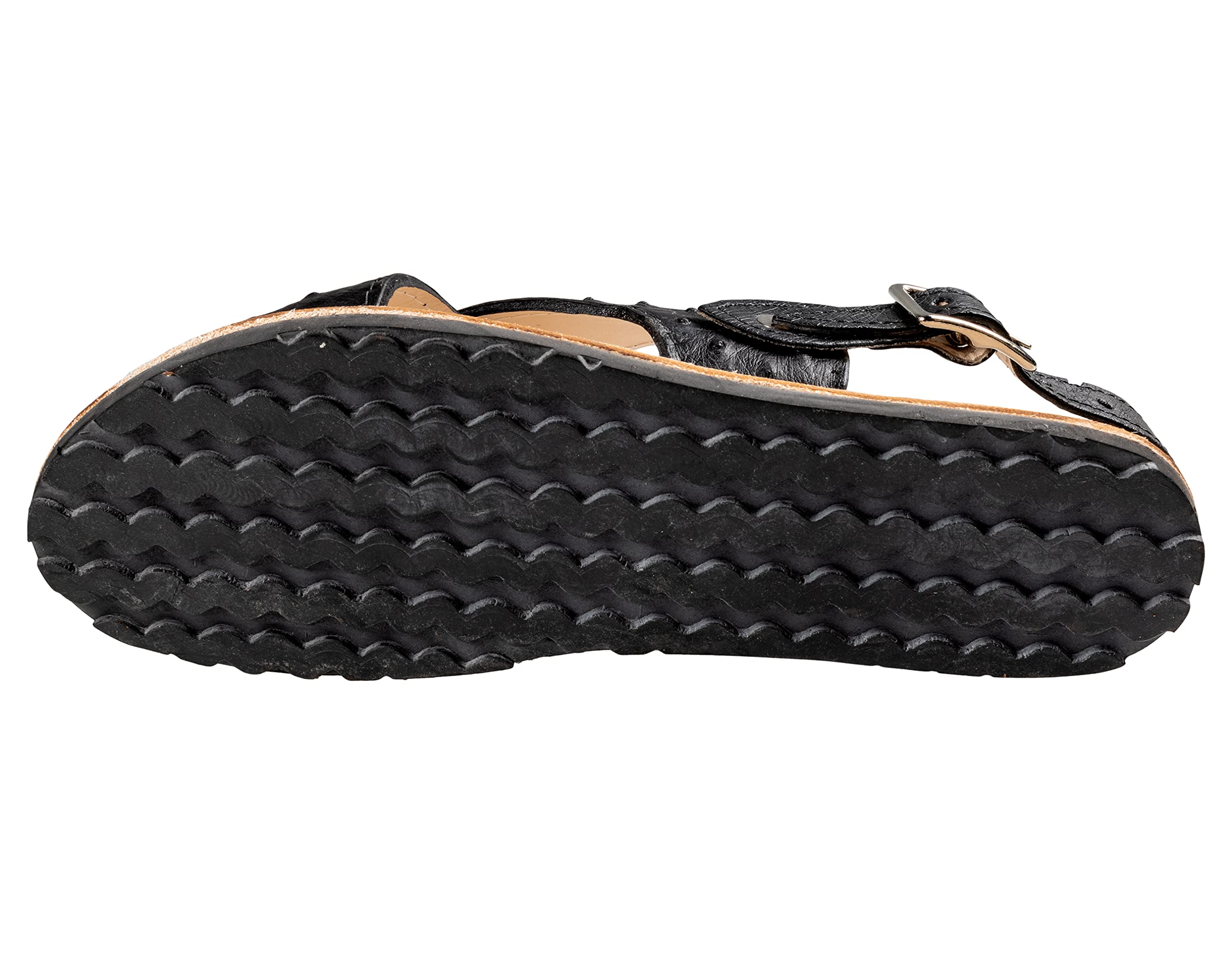 Genuine Ostrich Leather Men's Sandals - Handmade Huaraches Exotic Footwear for Summer | Beach, Vacation & Casual Wear