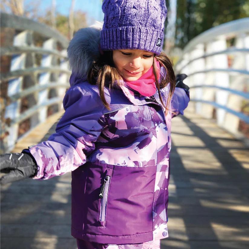 Conifere NEBLINA Girls Winter Snowsuit - Waterproof & Insulated Snow Jacket & Pants Set for Cold Weather (Sizes 7 & 10) - Perfect for Skiing, Snowboarding & Outdoor Winter Play
