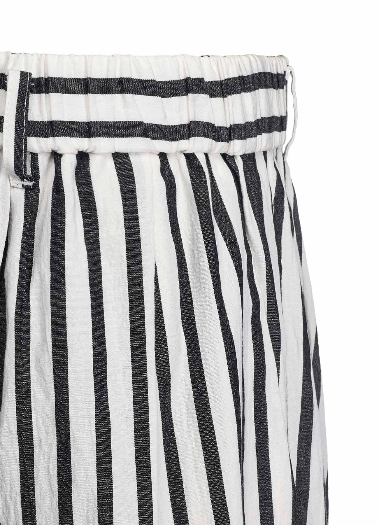 Stylish Cotton Striped Pants for Women (Size L) - Comfortable Casual Wear for Everyday Outfits and Lounge