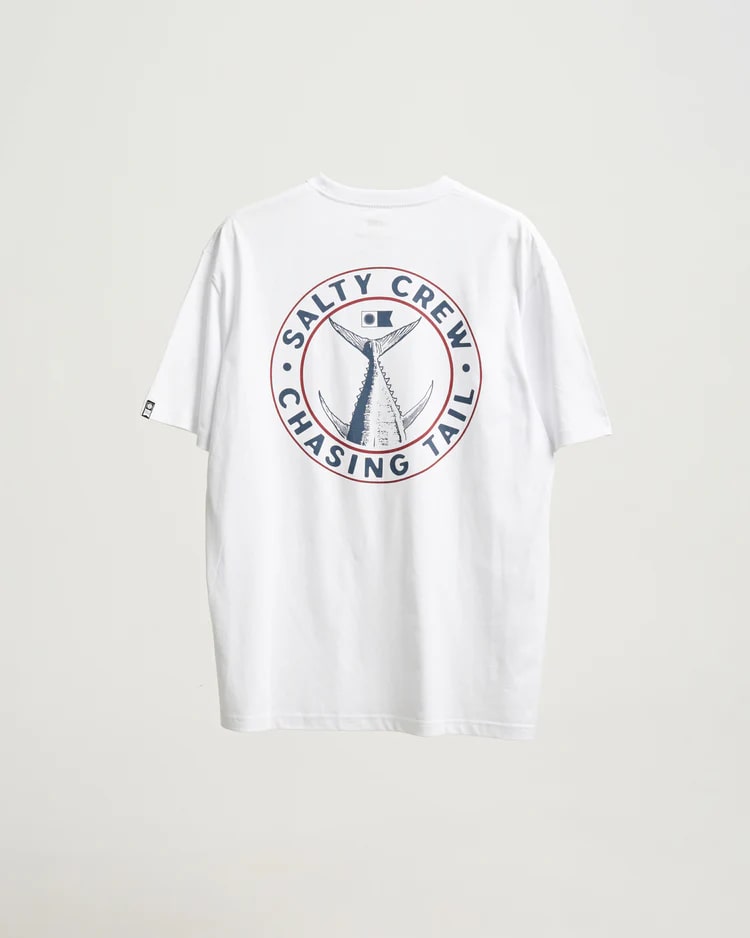 Salty Crew Tailgate Standard Tee - Men's Comfortable Cotton T-Shirt for Casual Wear, Beach Outings & Outdoor Activities