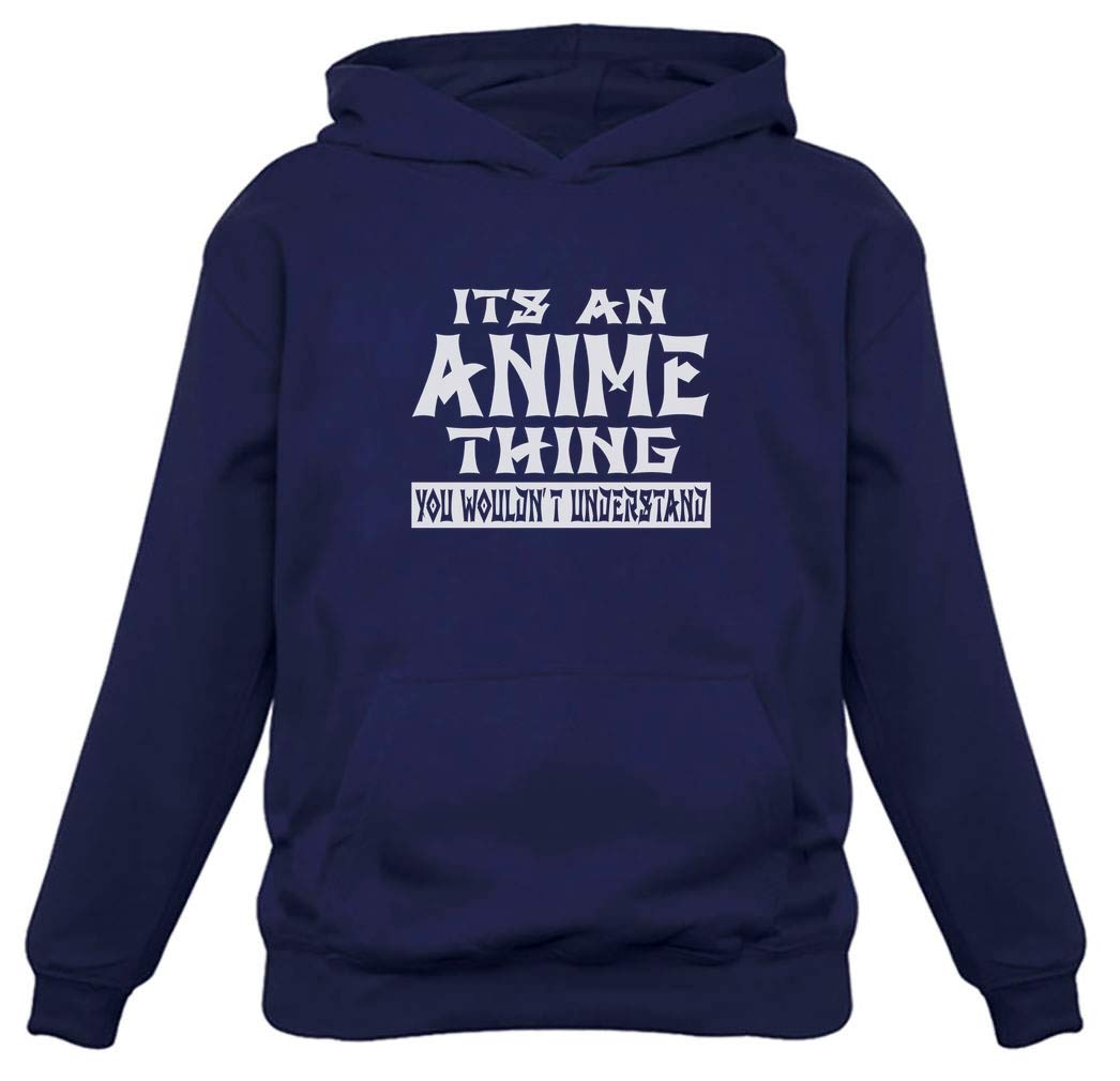 Anime Hoodie for Women & Teen Girls - It's an Anime Thing Novelty Pullover Sweatshirt | Casual Wear, Cosplay, and Anime Conventions