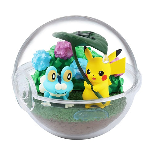 Pokemon Terrarium Collection - Four Seasons Miniature Collectible Toy for Home Decor, Gift & Display | Perfect for Anime Fans, Pokemon Lovers & Collectors