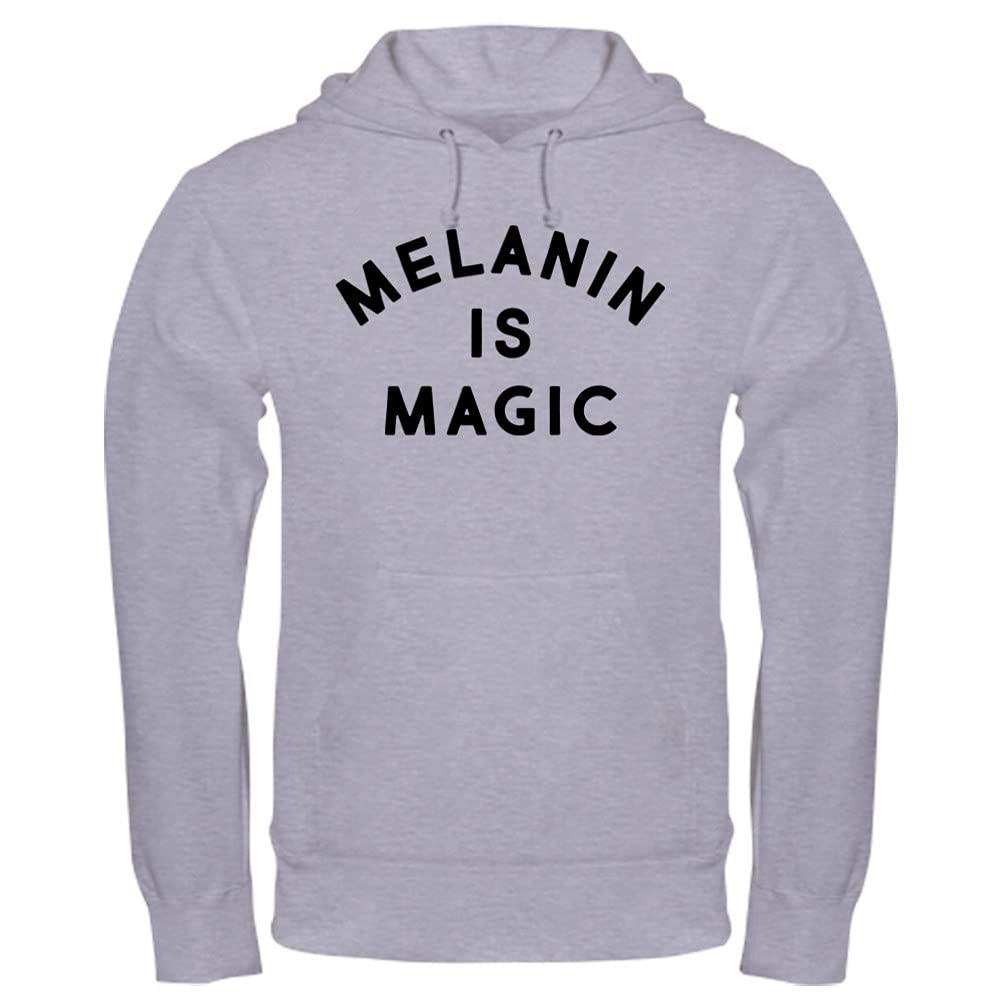 Melanin Is Magic Hooded Sweatshirt | Black Pride Apparel | Unisex Pullover Hoodie for Men & Women | Perfect for Black History Month, Cultural Events & Everyday Wear
