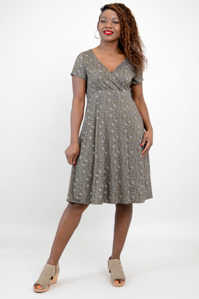 Elegant Aurora Floral Dress with Daffodil Print & Bamboo Fabric - Women's Summer Maxi Dress for Beach, Wedding & Special Occasions