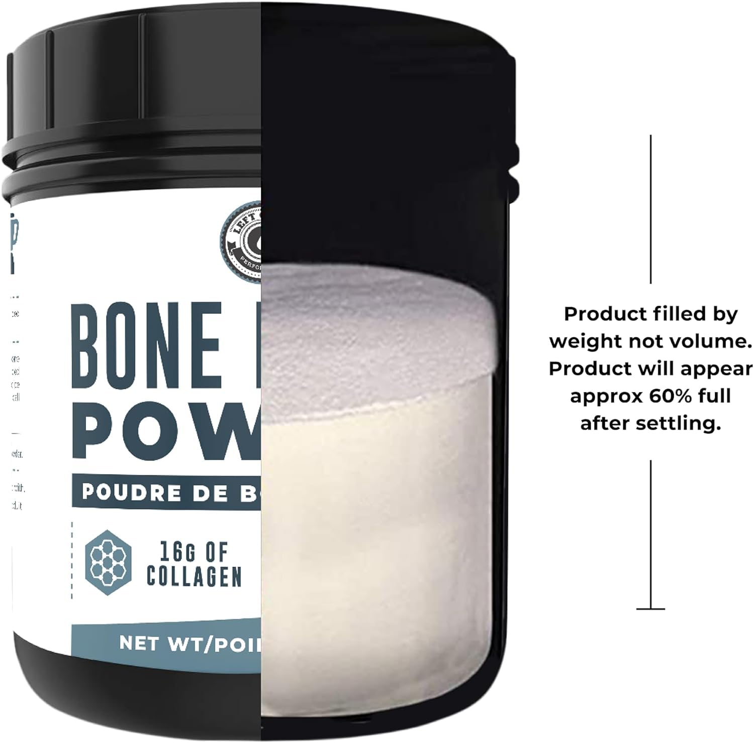 Grass-Fed Bone Broth Powder with 21g Protein & 16g Collagen per Serving - Keto, Paleo, Dairy-Free, Non-GMO Supplement for Gut Health, Immunity & Joint Support - Perfect for Soups, Smoothies & Keto Recipes