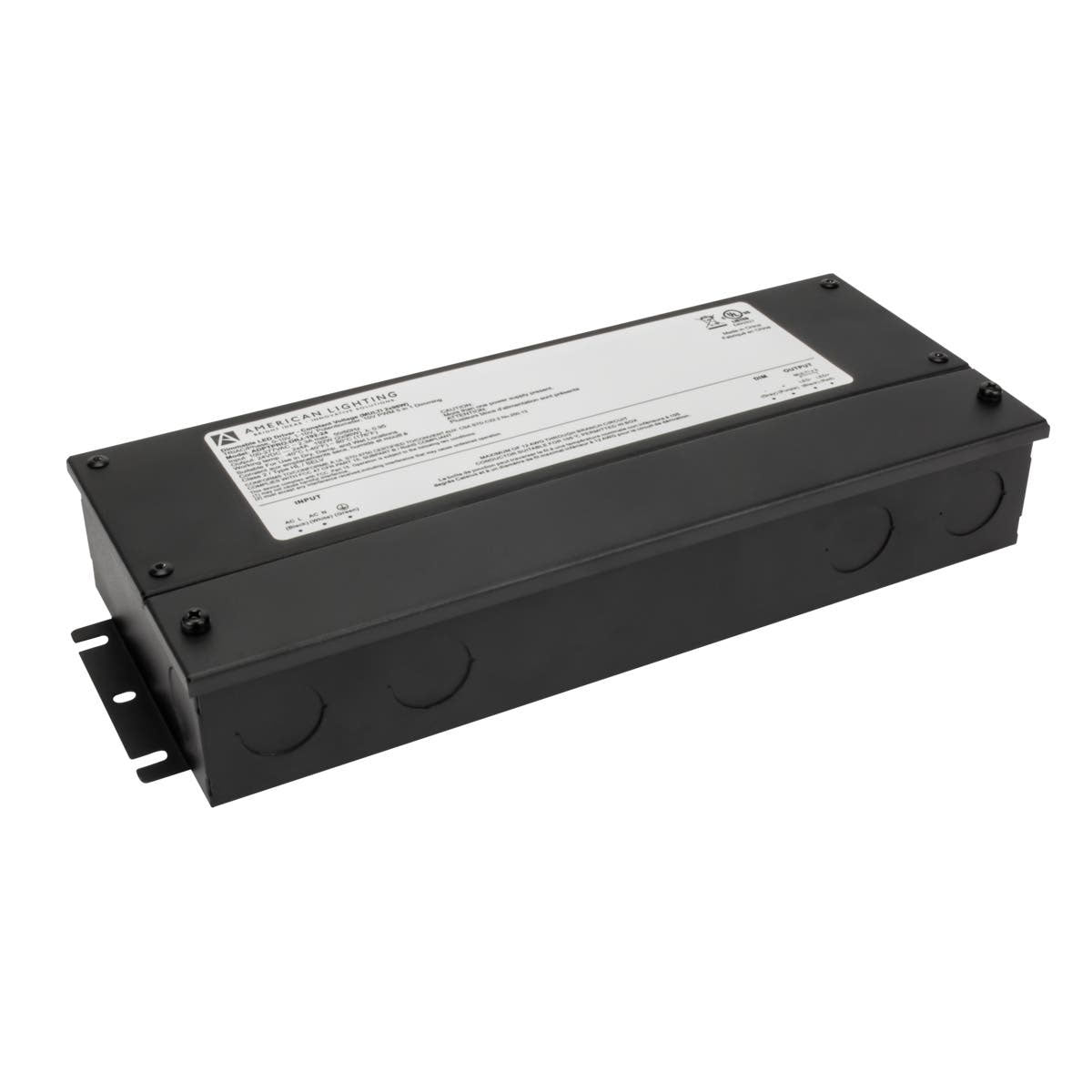 Dimmable LED Driver - 12V/24V Constant Voltage Power Supply for LED Strip Lights - Perfect for Home, Office, and Commercial Lighting Projects