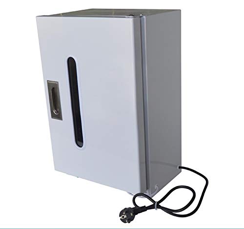 27L Automatic Temperature Control UV Sterilizer Cabinet with 10 Free Plates - Perfect for Baby Bottles, Kitchen Utensils & Medical Tools (Model XS-401)