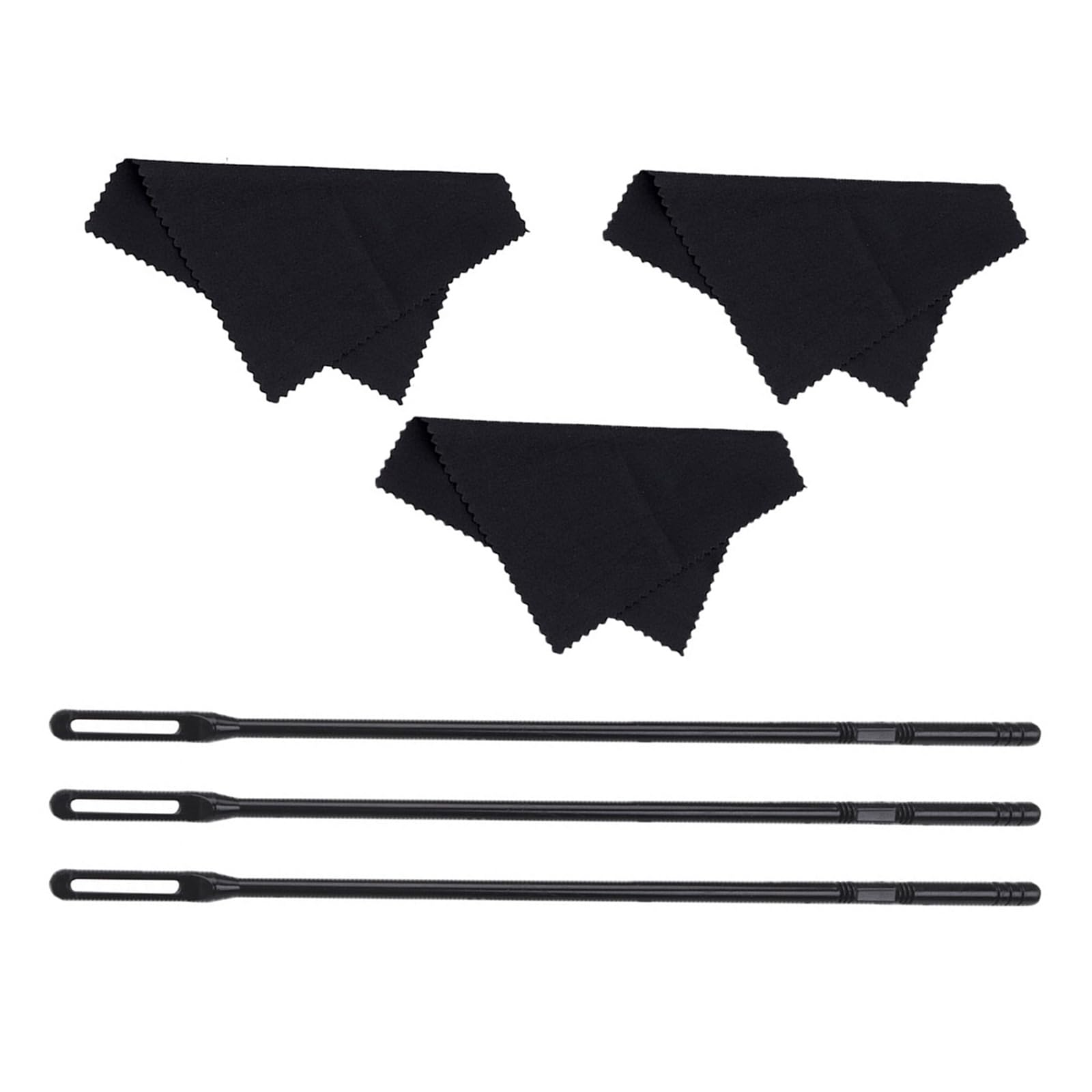 Flute Cleaning Kit - Rod & Polishing Cloth Set for Easy Maintenance | Perfect for Flute Care & Performance