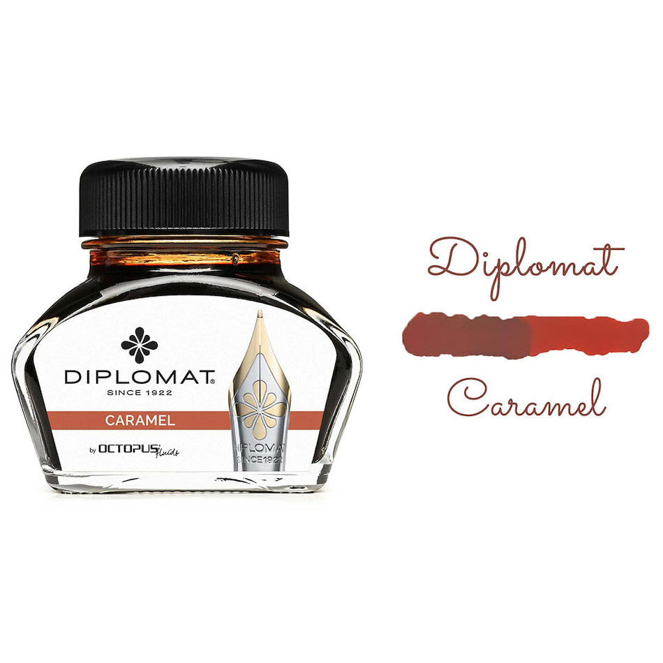 Premium Diplomat Octopus Fountain Pen Ink - 30ml Bottle for Smooth Writing & Calligraphy - Ideal for Professionals, Students & Art Enthusiasts