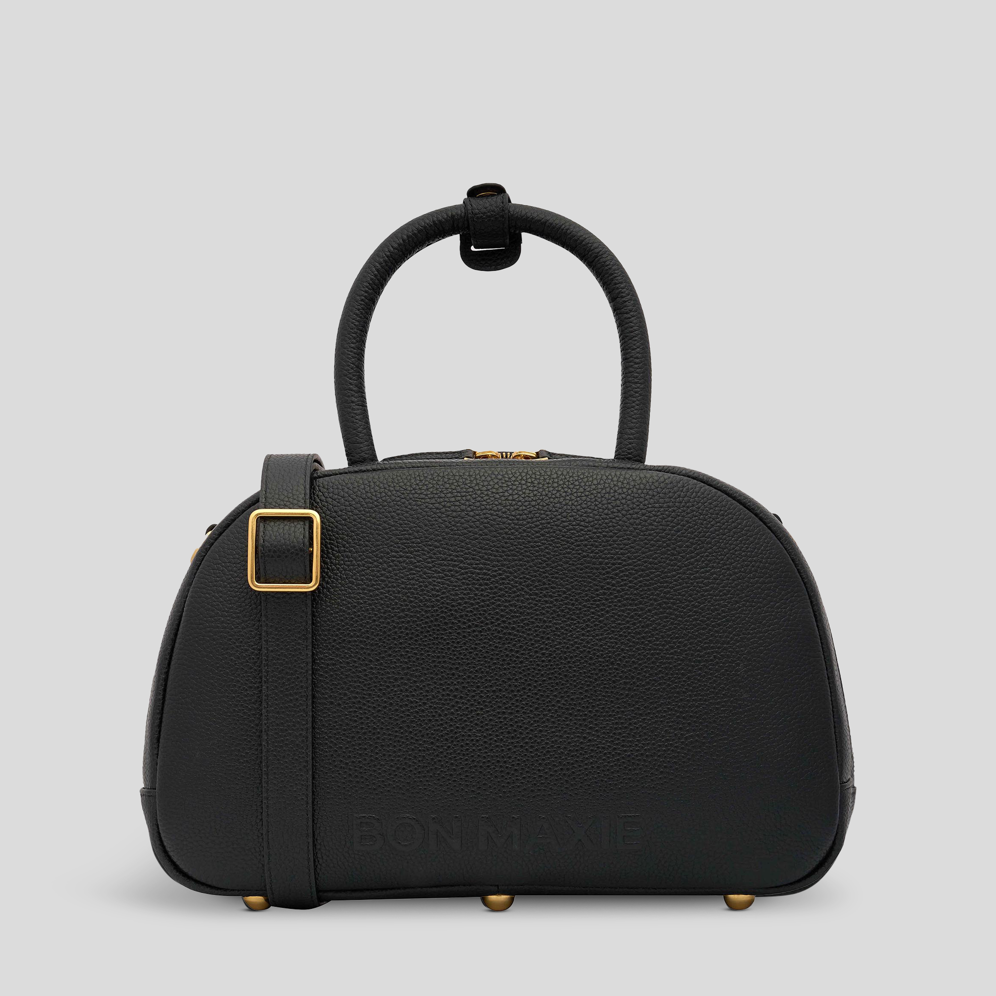 Stylish Black Bowler Crossbody Top Handle Handbag for Women - Perfect for Work, Travel, and Everyday Use