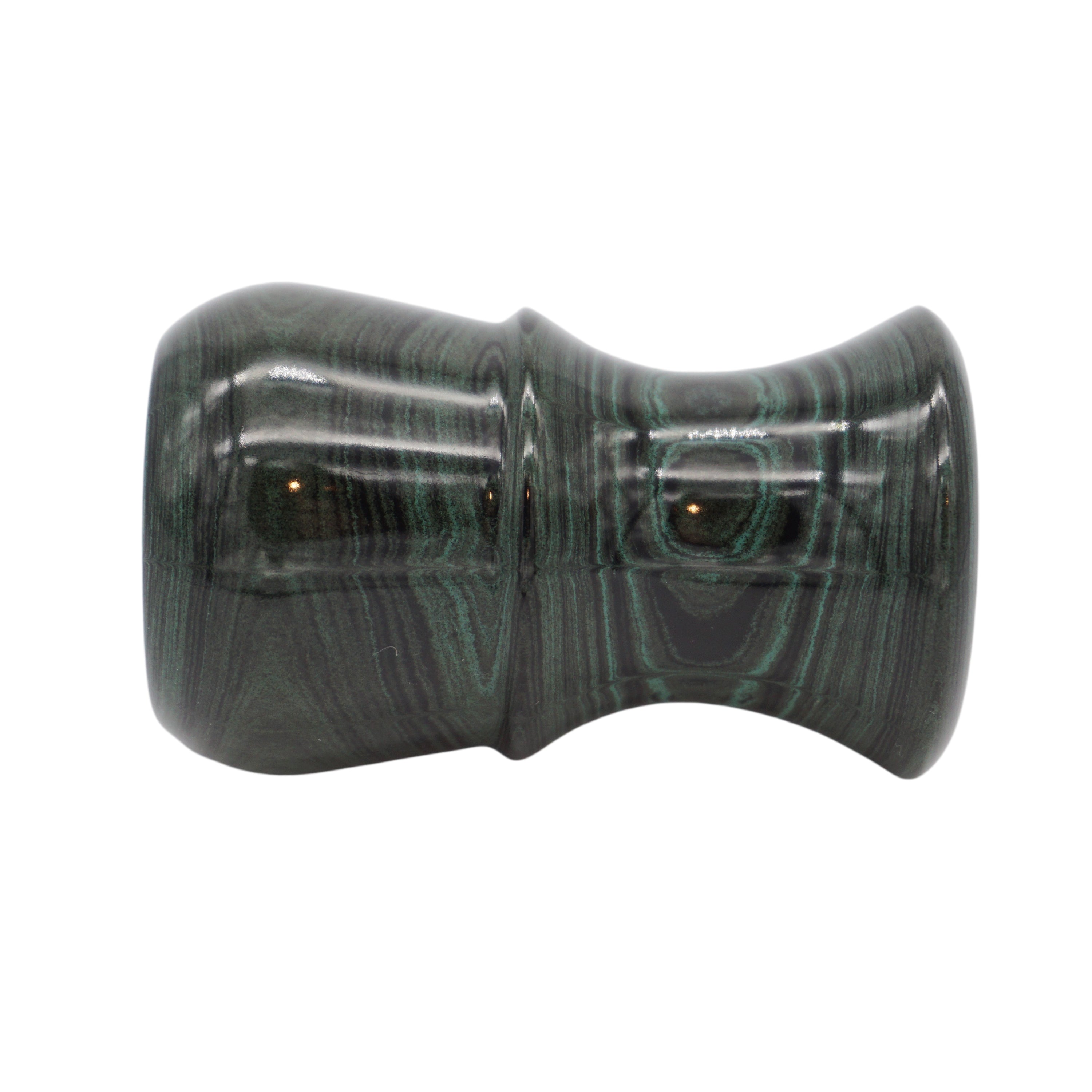 Premium Handcrafted Jaguar Ebonite Shaving Brush Handle - Fits 24mm & 26mm Knots - Perfect for Wet Shaving & Grooming Gifts for Men