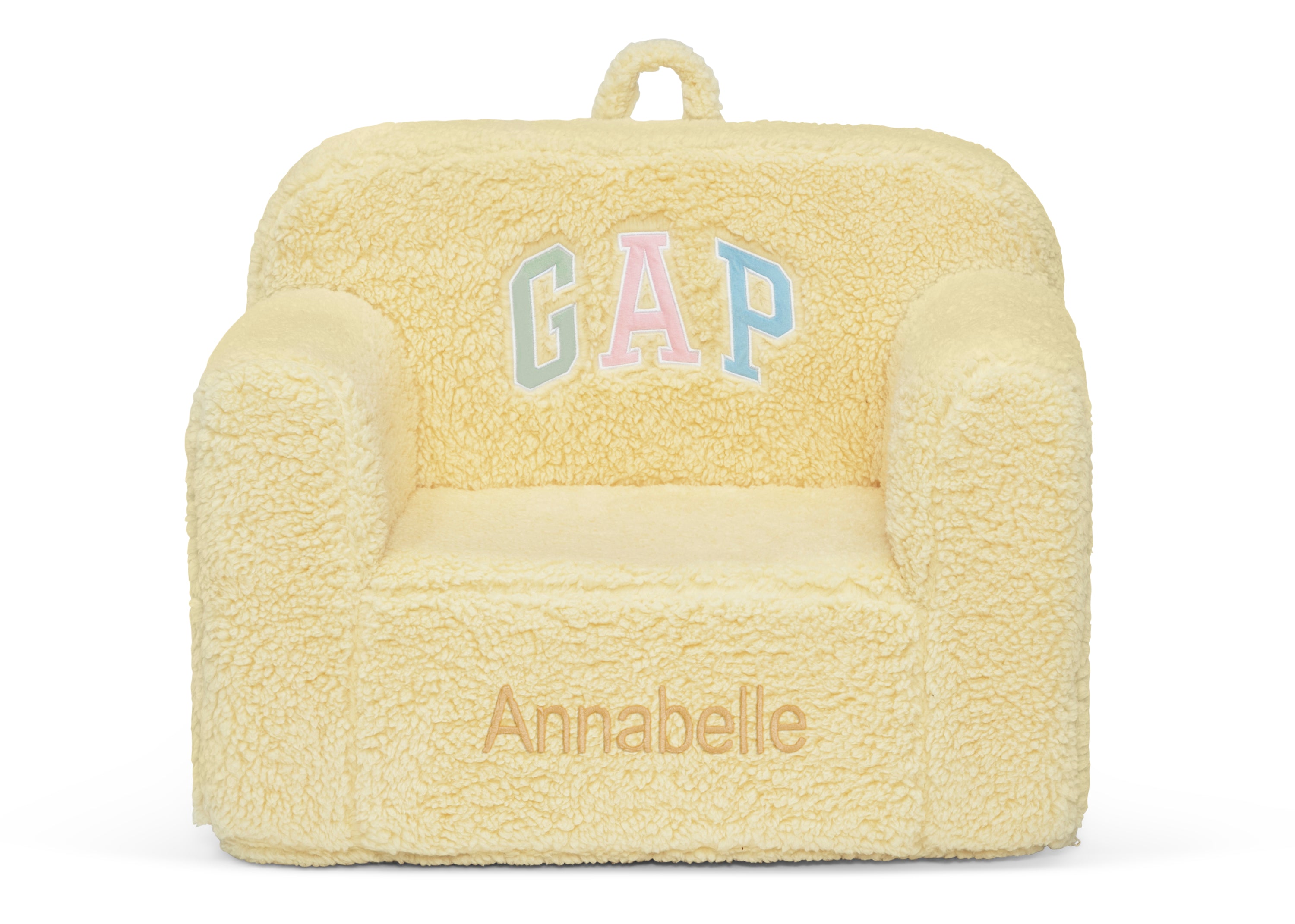 Personalized BabyGap Sherpa Chair - Cozy & Custom Kids' Seat for Nursery, Bedroom, or Playroom - Perfect for Reading, Relaxing & Snuggling