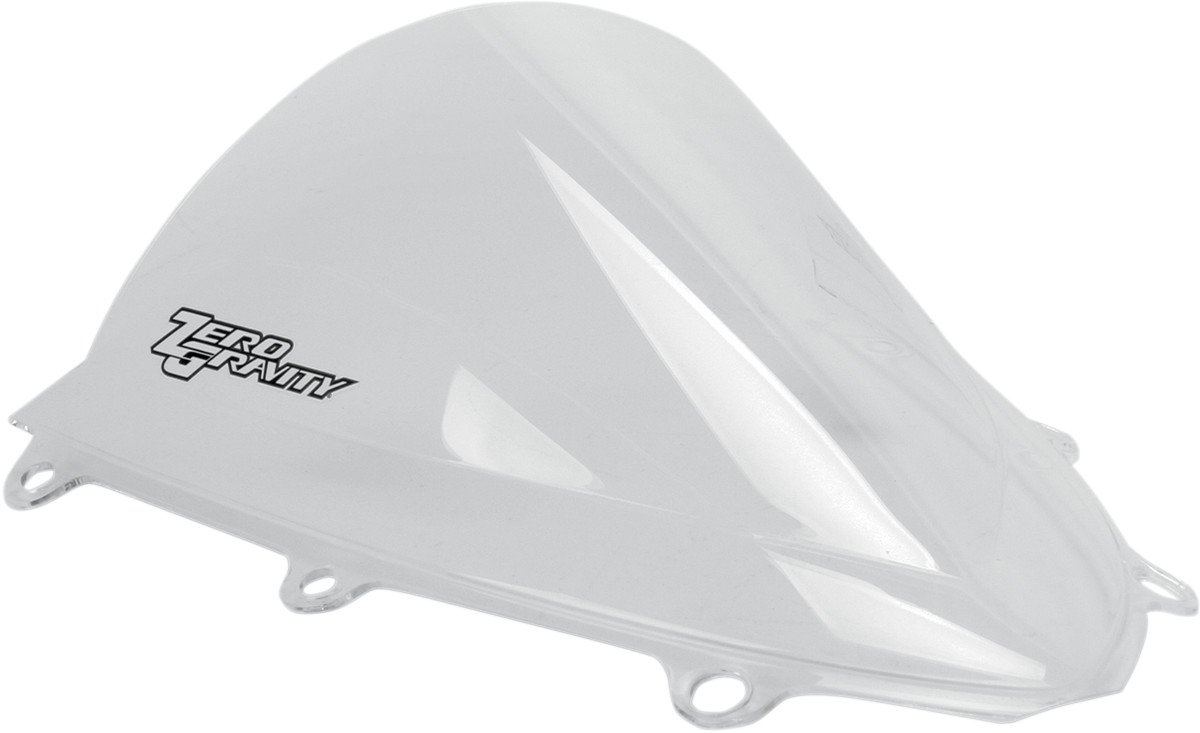 Clear Double Bubble Windscreen for 2015-2023 Kawasaki Ninja H2 - Enhanced Visibility & Wind Protection for High-Speed Riding