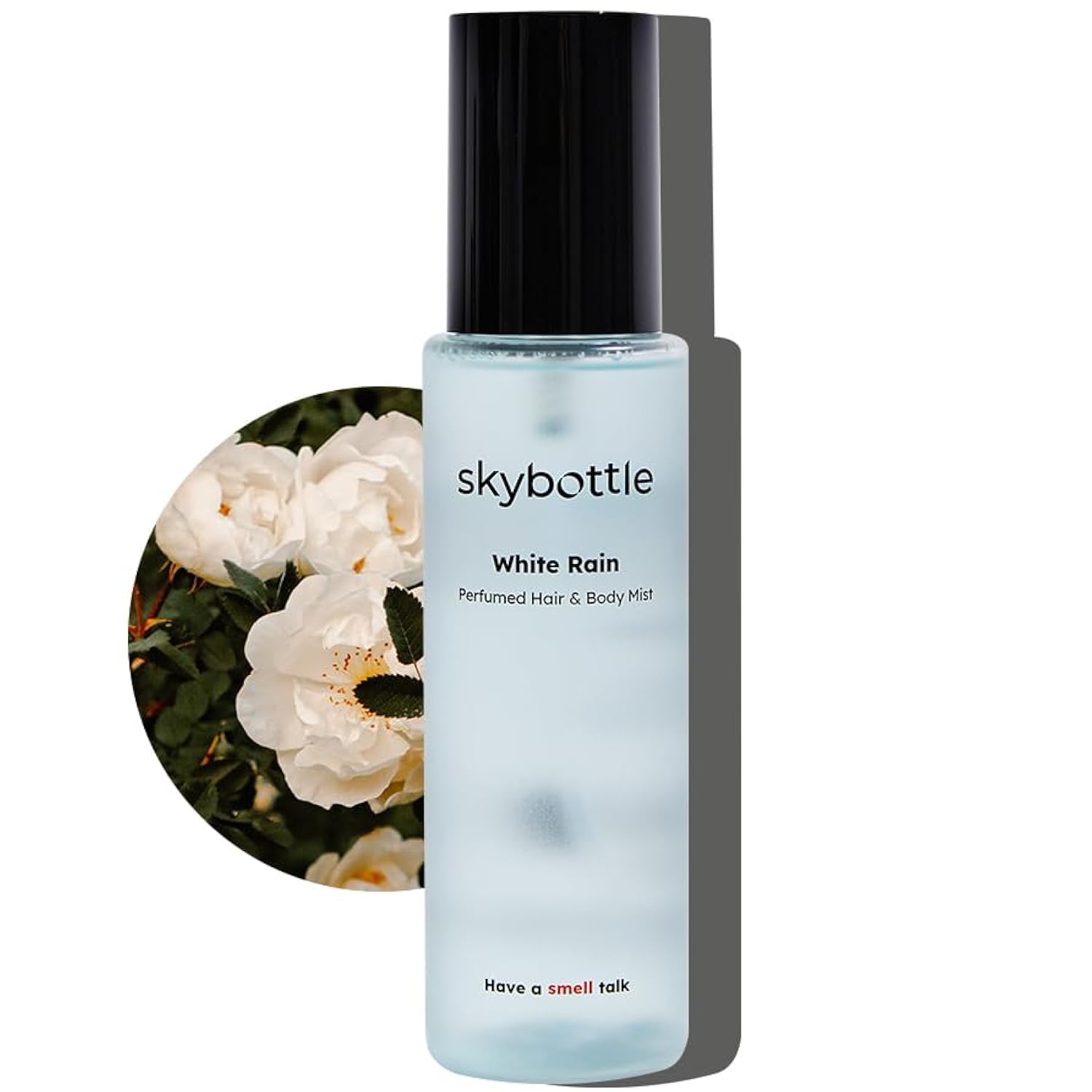 Skybottle Hair & Body Mist - Long-Lasting Bergamot & White Rose Fragrance, Travel-Size Perfume & Body Spray (3.4 Fl Oz) | Women's Hygiene Essential, Valentine's Gift for Girls & Women | Perfect for Travel, Gym, Office & Daily Freshness