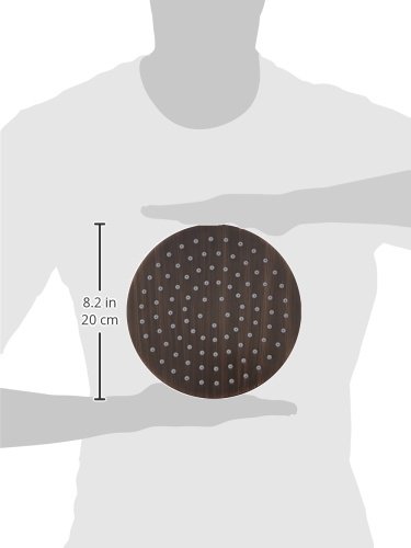 Jaclo S208-VB 8-Inch Vintage Bronze Round Rain Shower Head - Perfect for Bathroom Renovation and Luxury Spa Experience at Home