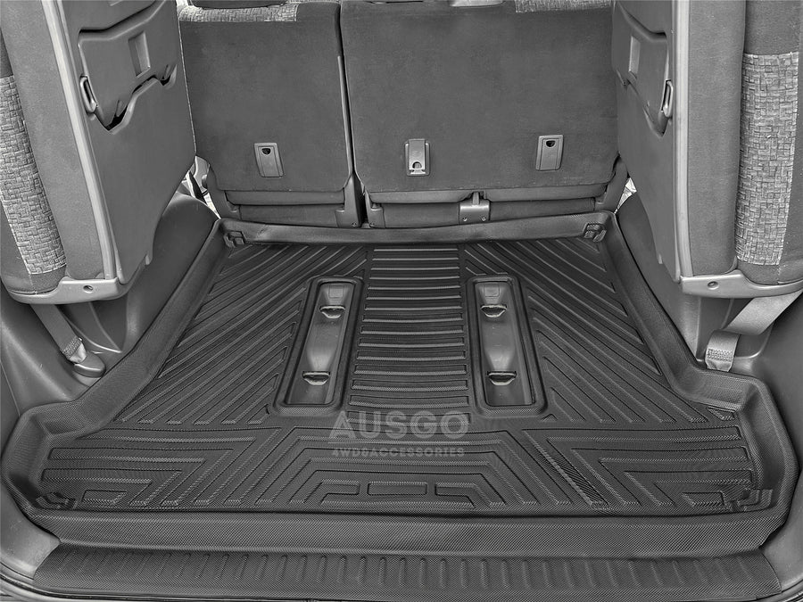 5D Custom Fit Car Floor Mats for Toyota LandCruiser Prado 120 (2003-2009) - All-Weather Protection, Anti-Slip Design - Perfect for Off-Road Adventures & Daily Commuting