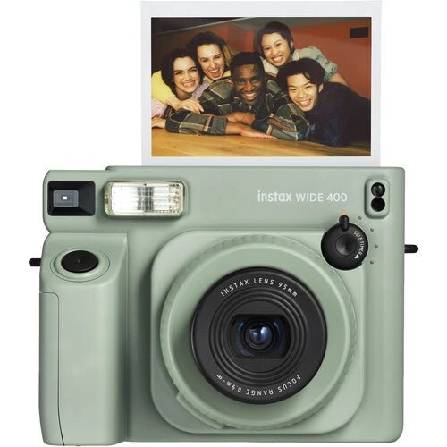 FUJIFILM INSTAX WIDE 400 Instant Film Camera - Wide Format Polaroid-Style Camera with Flash | Perfect for Parties, Weddings & Instant Photo Keepsakes