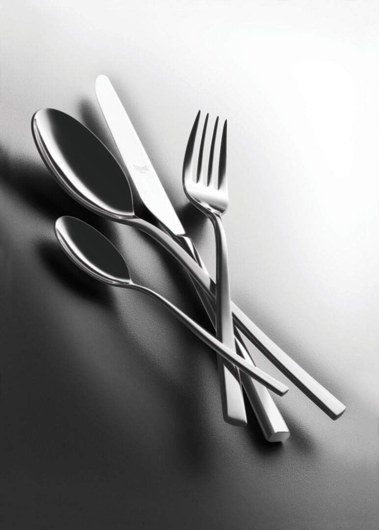 Mepra 13-Piece Atena Stainless Steel Cake Server Set - Elegant Dessert Serving Utensils for Weddings, Parties & Special Occasions
