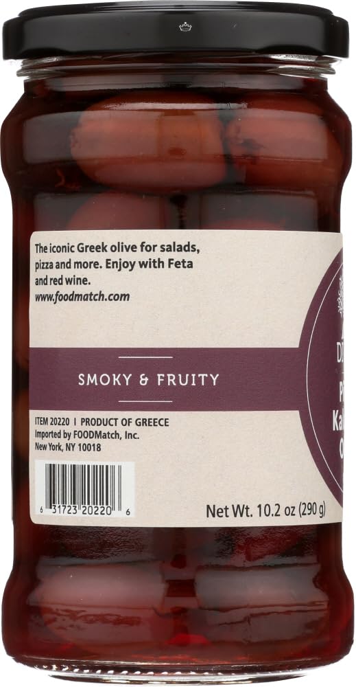 Organic Pitted Kalamata Olives - 4 Pack (24oz) | Premium Greek Olives for Salads, Charcuterie Boards & Mediterranean Recipes | Gluten-Free, Non-GMO, Vegan Snack