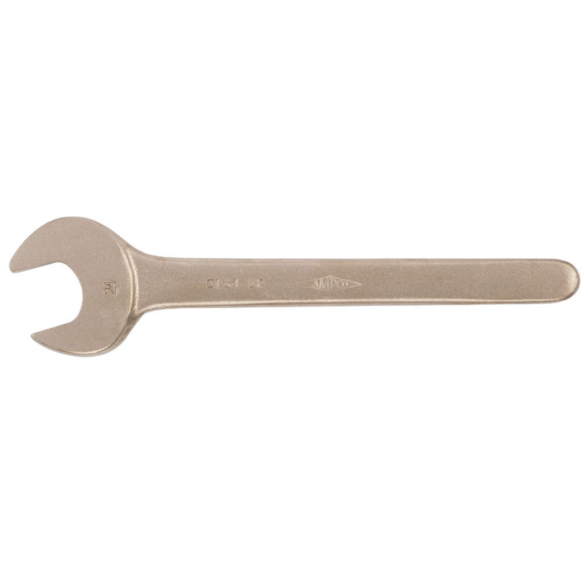 Ampco Safety Tools 35mm Non-Sparking Non-Magnetic Corrosion Resistant Open End Wrench for Hazardous Environments & Oil Refineries