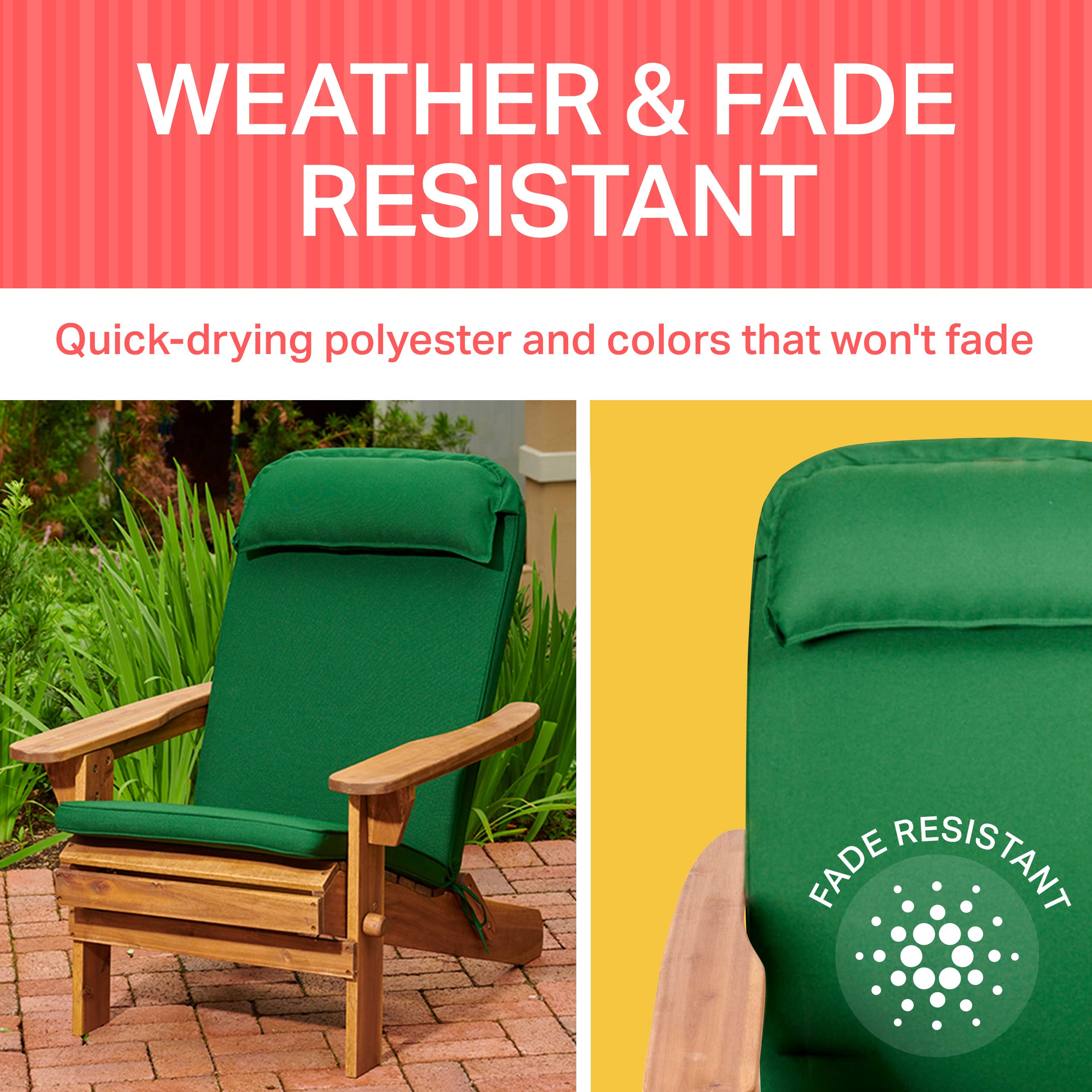 Premium Adirondack Chair Cushion - 49