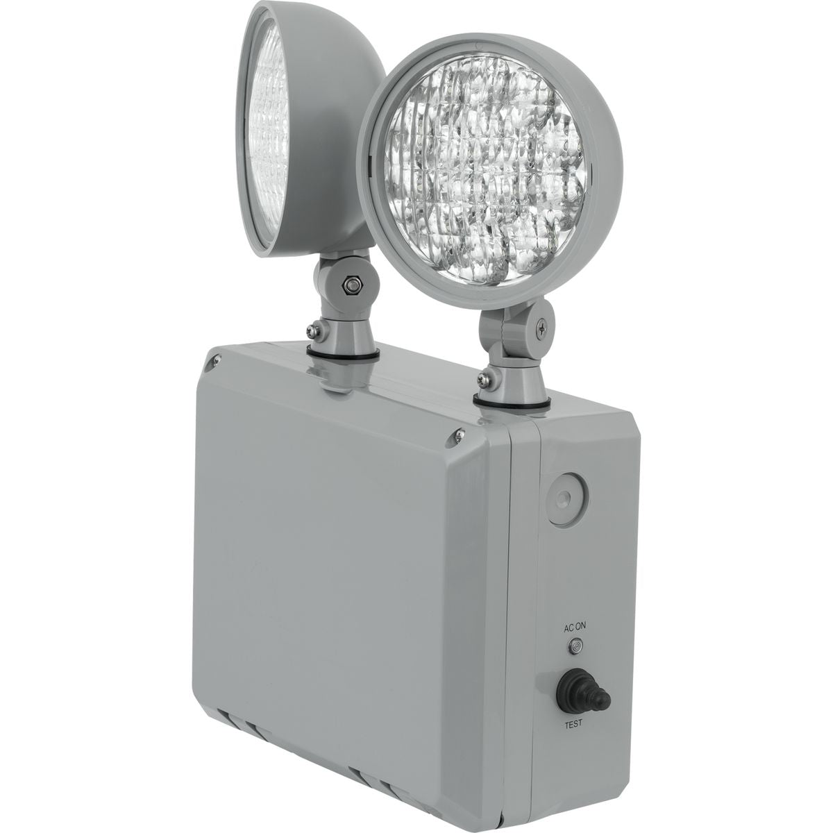 LED Emergency Lighting Fixture - Battery Backup Light for Power Outages, Home & Office Safety Use