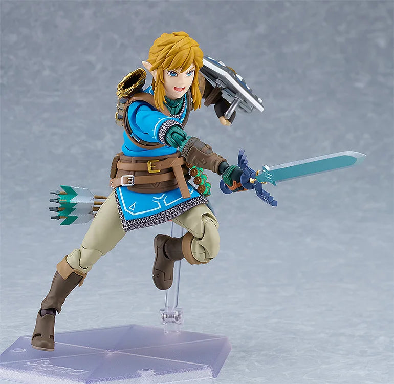 Figma DX Link DX Edition Action Figure - The Legend of Zelda: Tears of the Kingdom Collectible for Fans & Display | Perfect for Gaming Rooms, Office Decor & Anime Collections