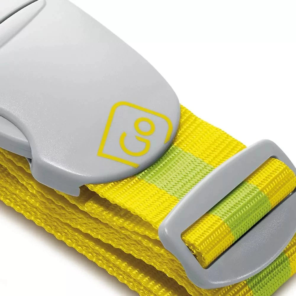 Bright Reflective Luggage Strap for Travel - Secure & Easy to Identify Bags at Airports - Perfect for Suitcases, Backpacks & Duffel Bags