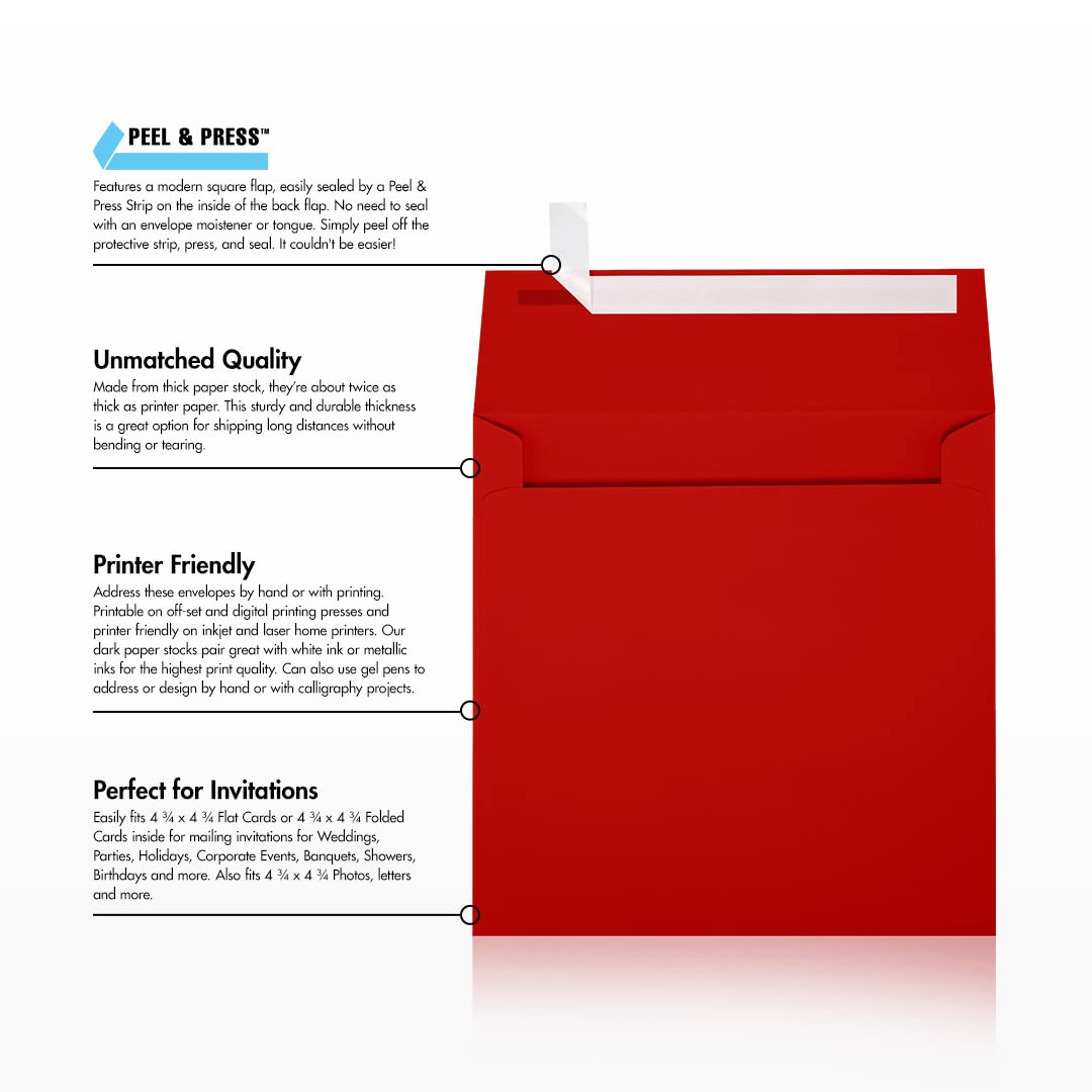 Premium LUXPaper Square Invitation Envelopes 5