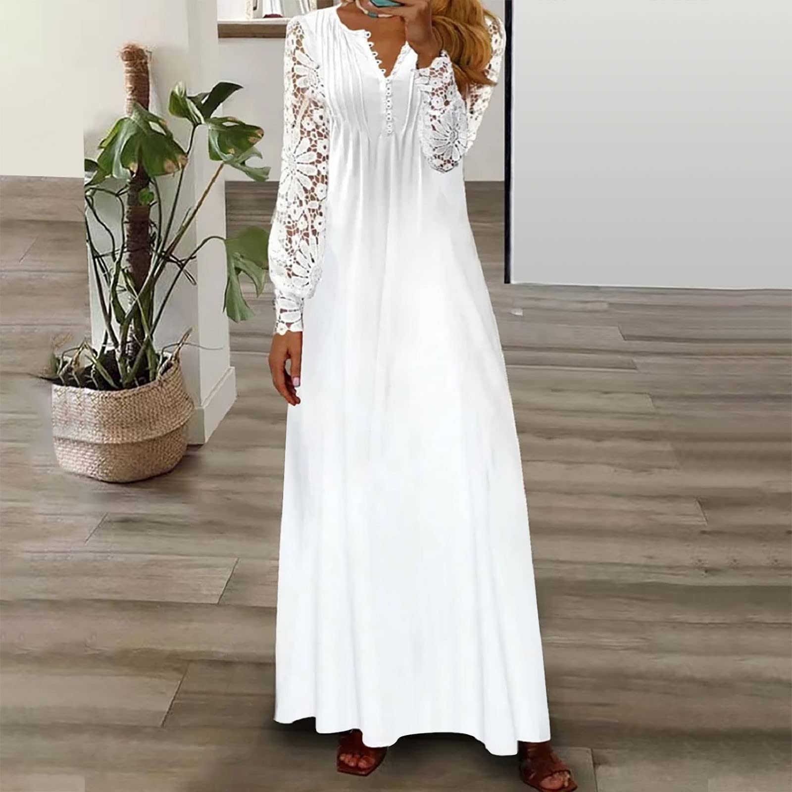AMhomely Women's Casual Summer Dresses - Flowy Short Sleeve Comfortable Sundress for Beach, Vacation & Everyday Wear