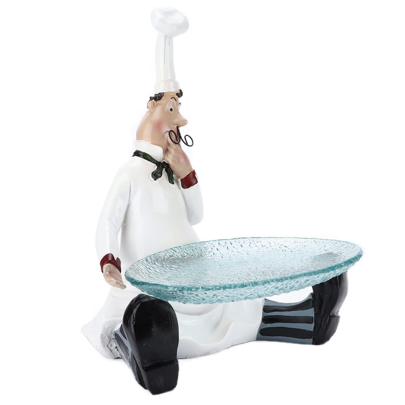 European Chef Figurine - Kitchen Decor Ornament for Home & Restaurant